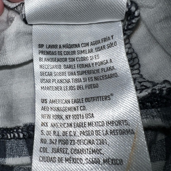 American Eagle Gingham Cold Shoulder Top - Picture 10 of 10